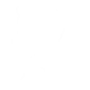 White line art icon of a person's profile, facing left, with circular shapes on the neck against a black background.